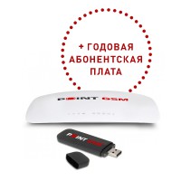 PointGSM Slim + 4G(LTE)/3G USB-Modem + Тариф "Простой" на год