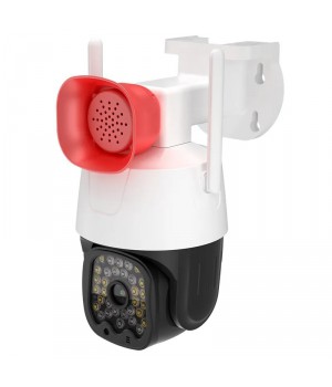 Поворотная PTZ камера уличная Recon SM777, IP, 3 Mpx, без zoom, ИК подсветка до 30 м, 12V, слот microSD, Wi-Fi